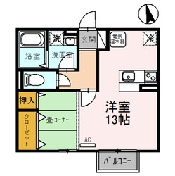 ウエストアヴェニューの物件間取画像